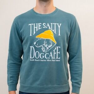 Salty Dog Cafe Sweatshirt Comfort Colors Hilton Head South Beach Marina